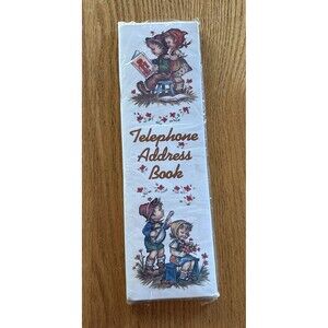 Vintage Giftco, Inc Hummel Style Address Book. Original Sealed Packaging.